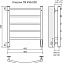 Полотенцесушитель электрический Terminus Классик П5 450х550 хром - фото 3