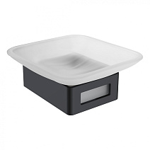 Мыльница Boheme Q 10943-G-B настенная, золото/черный