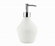 Дозатор для жидкого мыла WasserKRAFT Dinkel К-4699 хром/белый