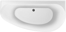 Акриловая ванна Allen Brau Priority 2.31005.21A 160x78 белый матовый