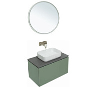 Мебель для ванной Allen Brau Infinity 1.21002.CGM 84.2 олива матовый