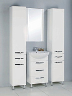 Мебель для ванной Aquaton Ария Н 1A140201AA010 50 белый Мебель для ванной Aquaton Ария Н 1A140201AA010 50 белый