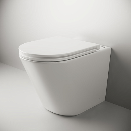 Унитаз приставной Ceramica Nova Trend 114010  микролифт