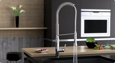 Смеситель Grohe K7 32950000 для кухонной мойки, хром