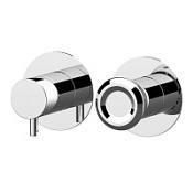 Смеситель Remer Element ET93ZP для ванны с душем, на 3 выхода, хром