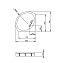 Душевой поддон Radaway Patmos B 4T99155-03 90x90x15,5 акриловый - фото 2