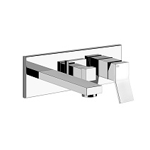 Смеситель Gessi Rettangolo K 53136.031 для ванны с душем, хром