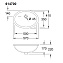 Раковина Villeroy&Boch Evana 614700R1 50х35 белая - фото 2