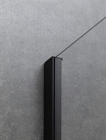 Душевой уголок Allen Brau Priority 3.31003.BBA + 3.31021.BBA 90x100 черный браш