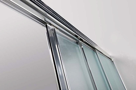 Душевая дверь в нишу Cezares Family BF 3 90 прозрачное стекло