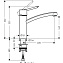 Смеситель Hansgrohe Focus S 31786000 для кухонной мойки - фото 2