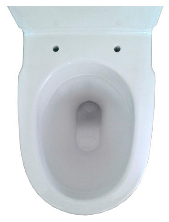 Унитаз-компакт Gustavsberg Nordic 2310 c жесткой крышкой-сиденьем