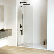 Душевая перегородка RGW Walk In WA-102B 90x195 прозрачное/черный