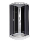 Душевая кабина Niagara Eco 45031453 80x80x215 стекло мозаика/профиль серебро