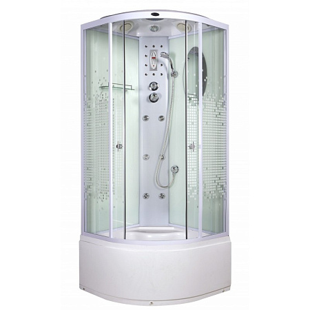 Душевая кабина Niagara NG-309-01N 100х100 см мозаика