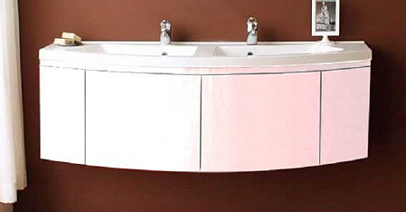 Тумба для комплекта BelBagno Prospero BB1400DC/BL 140 bianco lucido