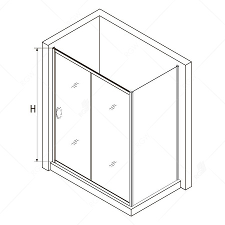 Душевой уголок RGW Passage 35087622-21 120x120x195 матовое-сатинат/хром