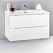 Тумба с раковиной BelBagno Etna ETNA39-700/390-2C-SO-BL-P 70 Bianco Lucido
