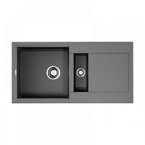 Кухонная мойка Omoikiri Sakaime 86-2-GR 86х43,5 серый