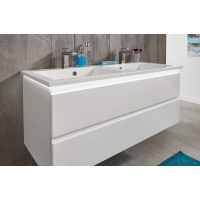 Тумба с раковиной Puris Ace WUA33D228(672/161) 120 белая высокоглянцевая