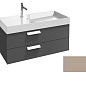 Тумба для комплекта Jacob Delafon Rythmik EB1304-E10 100 см, 2 ящика, квебекский дуб