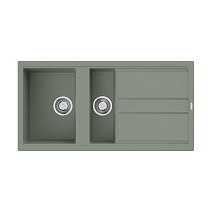 Кухонная мойка Omoikiri Kitagawa 100-2-WG 100x51x20 wind green