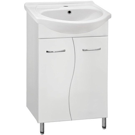 Тумба под раковину Style Line Эко Стандарт 55 белый