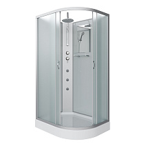 Душевая кабина Niagara Classic NG-3312-14LBKTG 120x80x210 стекло матовое/профиль серебро