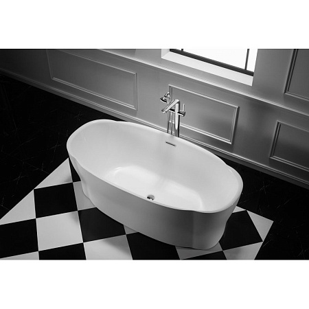 Акриловая ванна BelBagno BB403-1700-850 170x85 белый