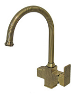 Смеситель Zorg Antic A 52 KF-BR для кухонной мойки, бронза