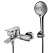 Смеситель Lemark Bronx LM3714GM для  ванны с душем, графит