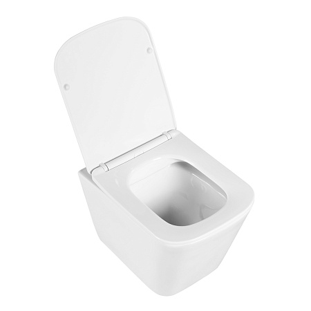 Унитаз подвесной BelBagno Due BB3103CHR/SC белый