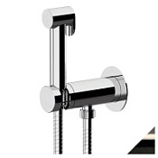 Гигиенический душ со смесителем Remer Shut-Off X61PWCFP хром черный брашированный