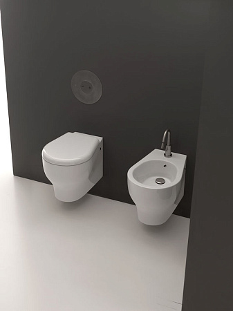 Унитаз подвесной Kerasan K09 451501 белый