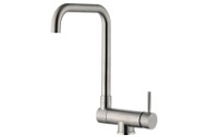 Смеситель Zorg Steel Hammer SH 5197 INOX для кухонной мойки, нержавейка Смеситель Zorg Steel Hammer SH 5197 INOX для кухонной мойки, нержавейка