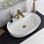 Раковина накладная BelBagno BB1346 61.5x41x14 белый - фото 7