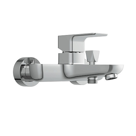 Смеситель Cersanit Geo 63040 для ванны с душем, хром