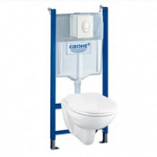 Комплект Grohe 39117000 подвесной унитаз + инсталляция Комплект Grohe 39117000 подвесной унитаз + инсталляция