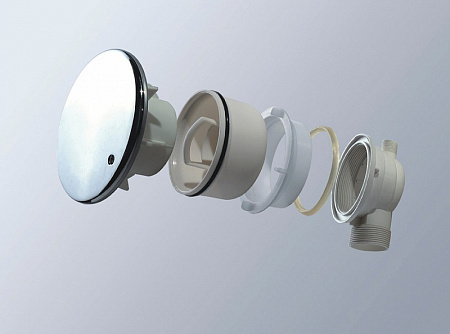 Поддон для душа акриловый Cezares Tray TRAY-A-RH-120/90-550-15-W-R радиальный R