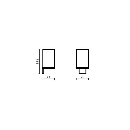 Стакан Bagno & Associati Altissima AT14251 CR