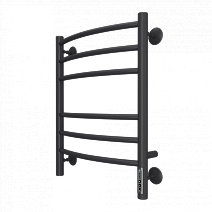 Полотенцесушитель электрический Terminus Классик П6 450х600  КС 9005 матовый  черный