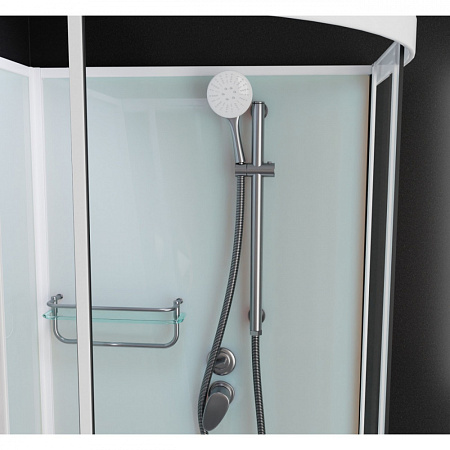 Душевая кабина Frank F409 White 90*90 без крыши, белый