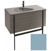 Тумба с раковиной Jacob Delafon Nouvelle Vague EB3032-M43 100 аквамарин матовый
