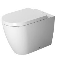 Унитаз приставной Duravit ME by Starck 2169590000+0020090000 с функцией микролифт, белый