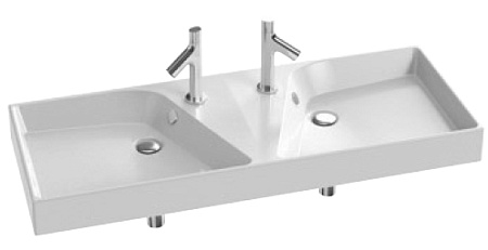 Раковина Jacob Delafon Rythmik EXM112-Z-00 120 см