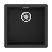 Кухонная мойка Omoikiri Yamakawa 45T-U/I-BL 45.6x45.6x20 черный