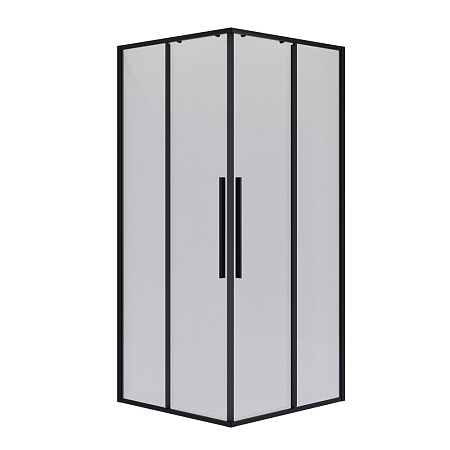 Душевой уголок Niagara Nova NG-6822-34BLACK 80x80x195 стекло прозрачное/профиль черный матовый