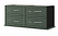 Тумба с раковиной Cezares Tiffany 55332 120 Verde opaco