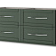 Тумба с раковиной Cezares Tiffany 55332 120 Verde opaco - фото 1