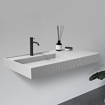 Раковина подвесная ABBER Stein AS2628 белый матовый